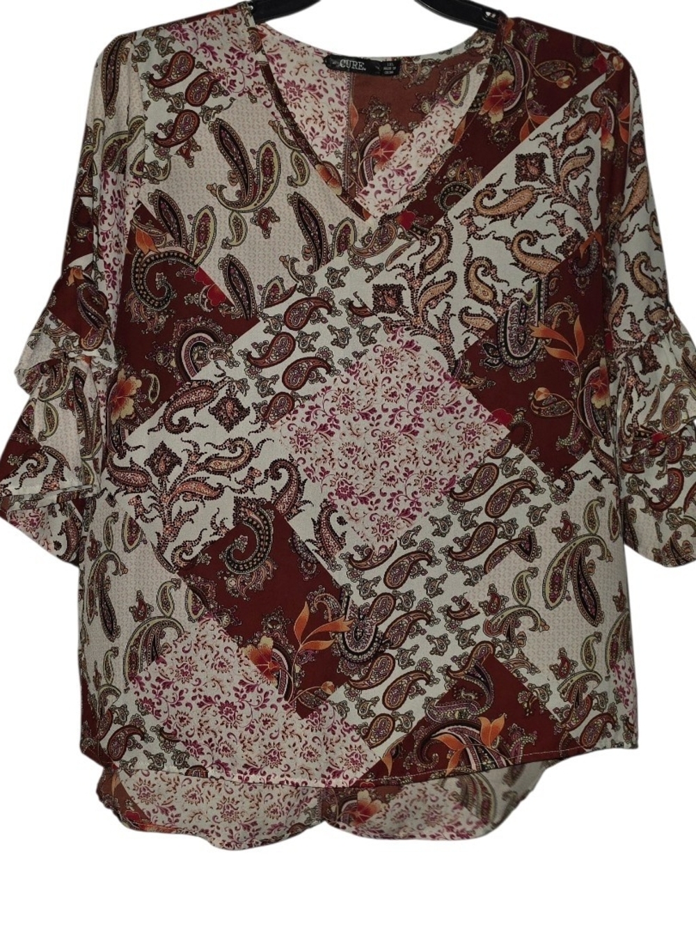 Cure Blouse 3/4 Sleeve 1XL